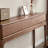 Nordic-style simple rectangular console table