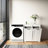 Laundry Cabinet With Easy Access And Liner Bags - Sort Organize Clothes Easily White Made Of Materials 31 In. Height 15.48 Width Particle Board Long-lasting Storage