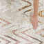 Tapis multicolore à chevrons Glitz-4407548