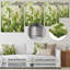 «Abstract Green Tiles Incubism» - Art mural en métal abstrait-1860630596