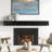 Eastport Rustic Wooden Fireplace Mantel Shelf In Sable Finish With Natural Distressing And Knots, Pine Wood-765048754