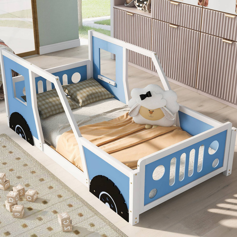 Lit plateforme classique avec roulettes Classic