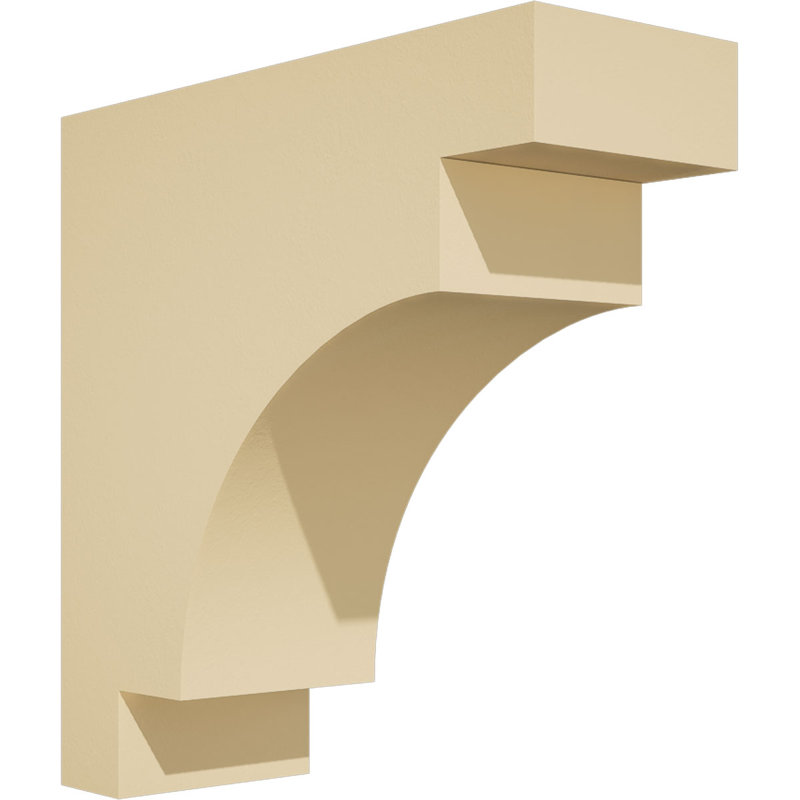Corbeau d'uréthane méditerranéen Signature, brun clair apprêté, 10 po x 3,5 po x 10 po