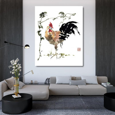 «Lark Manor ™ Parker, art sur toile tendue de la galerie Nan Rae,« Of All He Surveys »