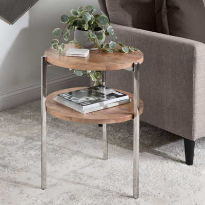 Guenzi 3 Legs End Table with Storage by Latitude Run