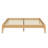 Solid Dry Bamboo Wood Platform Bed Frame-55753107