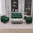 Comfortable Sofas, Leather 55.91 Inch Modern Compact Home Loveseat
