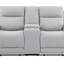 Console inclinable ECO GREY, 2 porte-gobelets sur la console