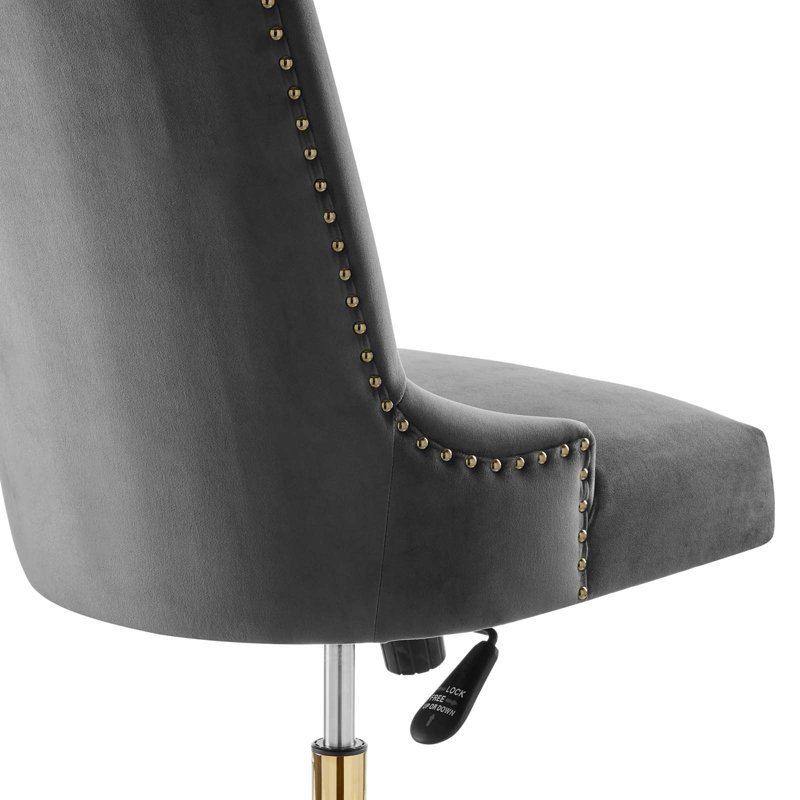 Chaise de bureau Empower Channel, Or, gris