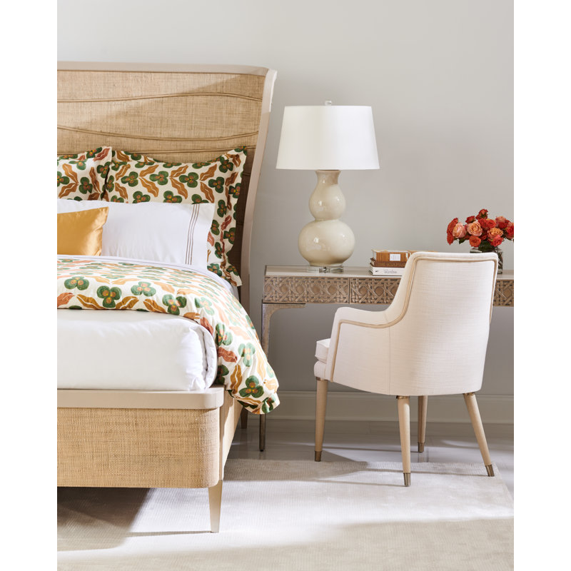 Water Upholstered Arm Chair