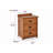 24'' W Solid Wood Nightstand