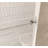 Frameless Shower Door 56-60 "W X 76" H, 1/4 "(6 Mm) Clear Tempered Glass, Explosion Proof Film, Stainless Steel Handle-117354214
