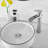 Single-handle Bathroom Faucet with Drain Assembly-129257943