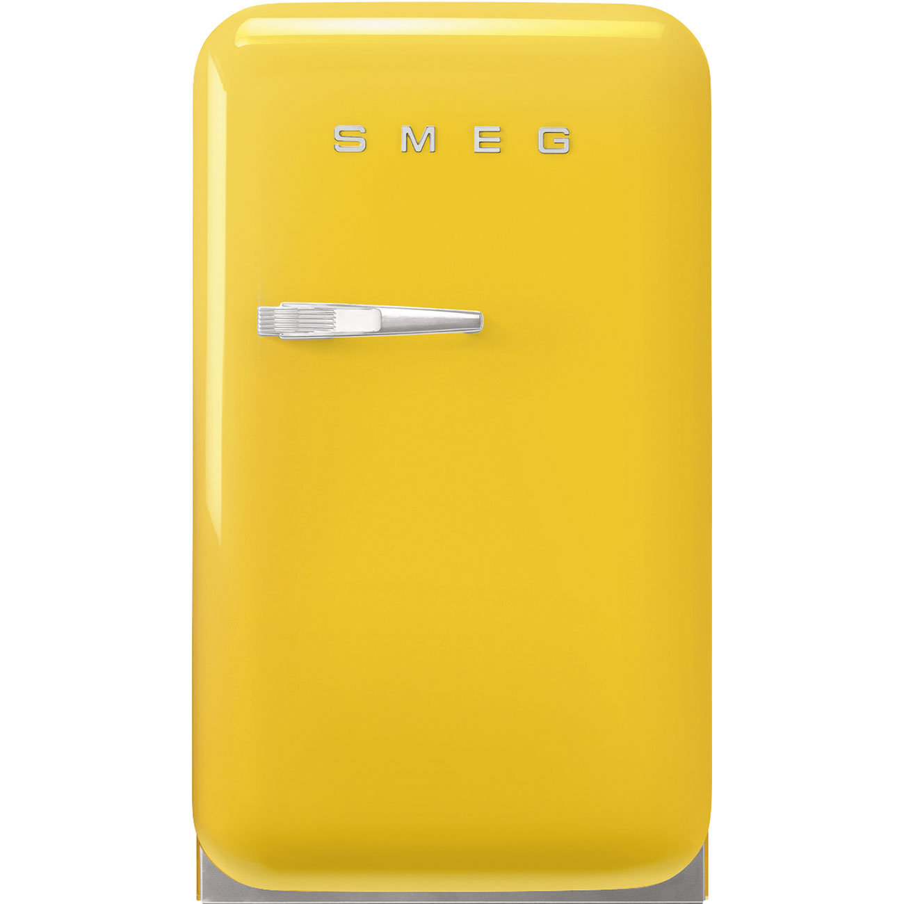 SMEG 50s Style Freestanding Mini Fridge, Cream, Right