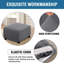 Couvre-pieds extensibles en jacquard à carreaux lavables à la machine et lavables à la machine avec protège-repose-pieds élastique-2045051458-2045051457