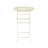 Bivio Lark Manor Bar Set with Iron Frame and Metal Outer Material