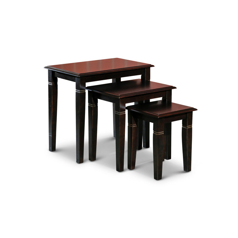 Jouanna Nesting Tables, Dark Brown