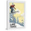 «Ski Jump at Lake Tahoe», cadre photo, reproduction d'art sur papier-27036414