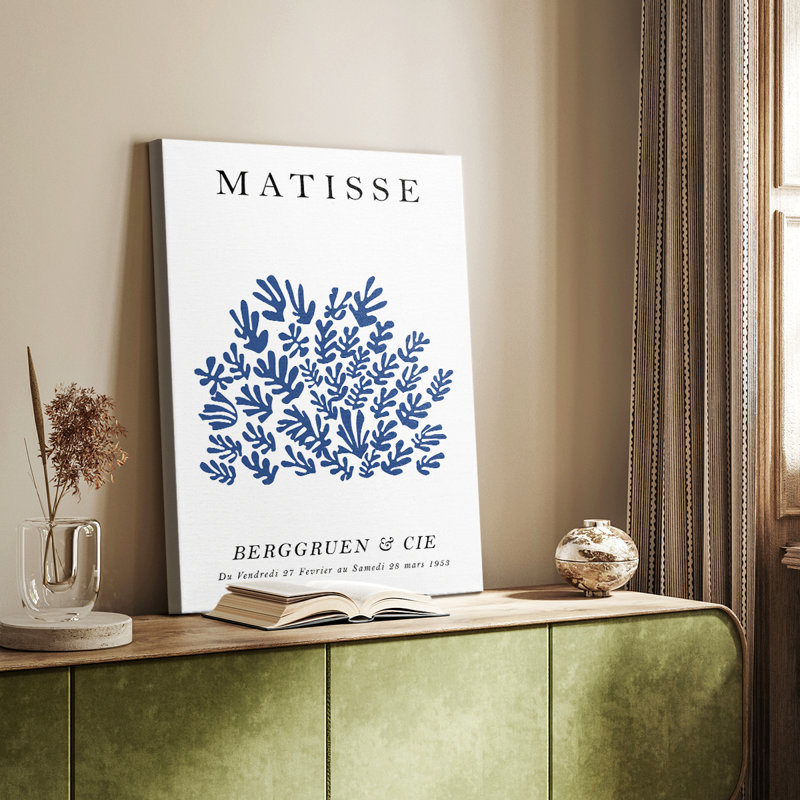 Matisse CCXCIX, reproduction d'art encadrée Cavas, H 36 po x l 24 po
