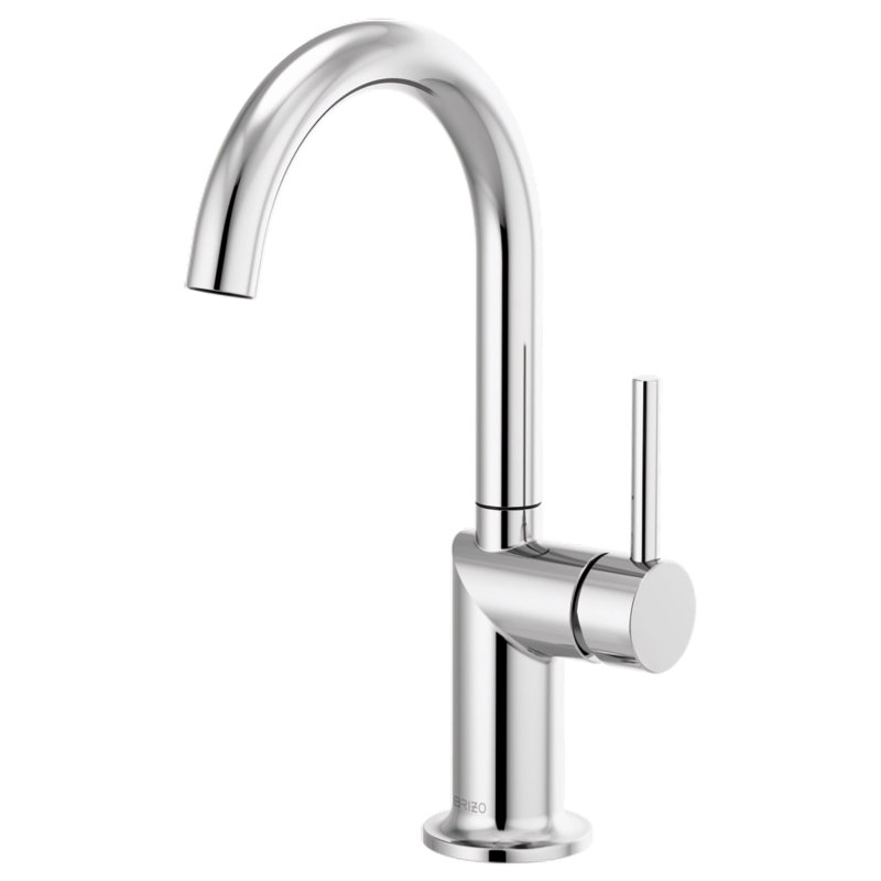 Odin® Bar Faucet with Arc Spout, Polished Chrome, Lever Handle