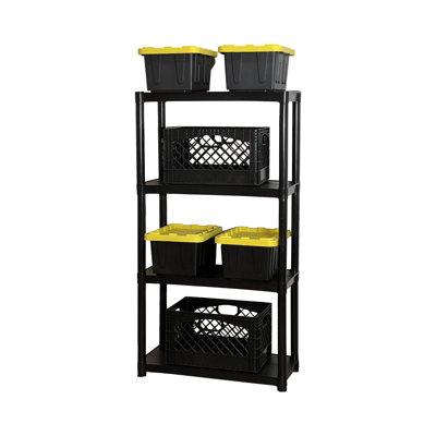 30'' W Plastic Shelving Unit