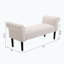 Banc en lin avec accoudoirs-252390504