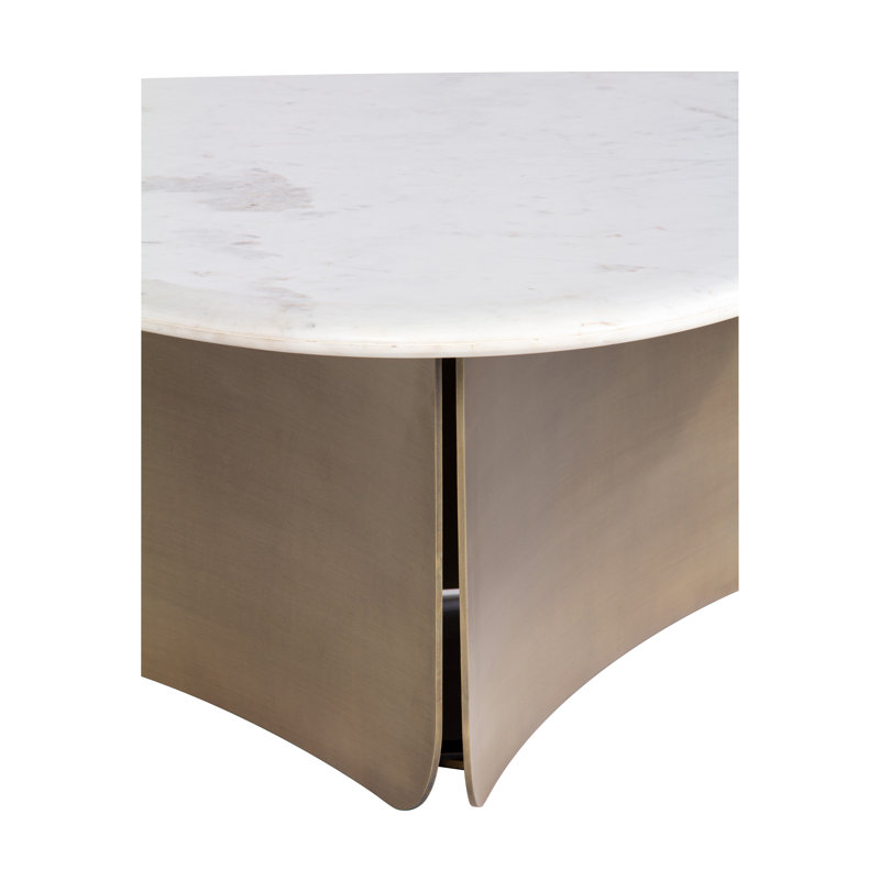 Table basse Pablo - Laiton antique