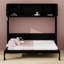 Lit escamotable avec armoires de rangement-1810697992