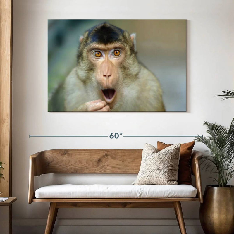 Brampt Monkey I, 32" H x 48" W