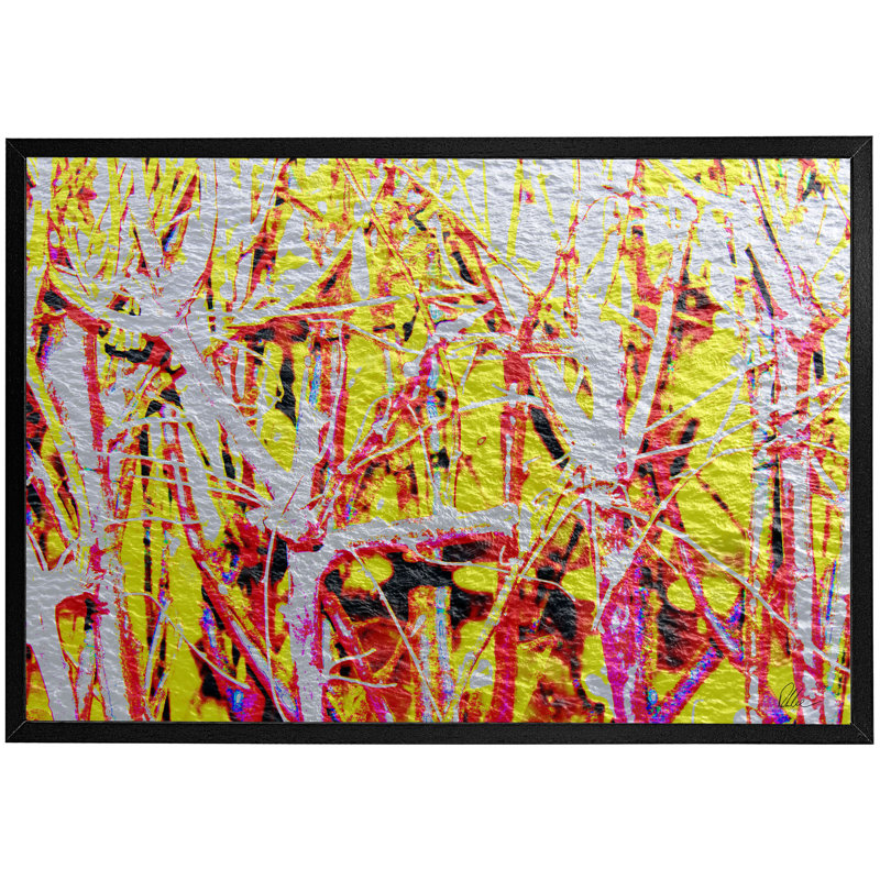 Single Picture Frame Print, Black, 41cm H x 61cm W