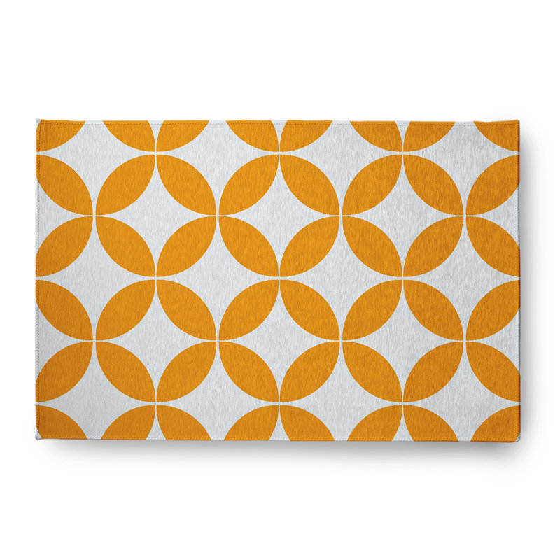 Borgwald Chenille Geometric Indoor Rug, Rectangle 4' x 6'