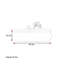 Table basse de style nordique minimaliste