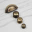 76mm Antique Brass Cup Handle-126282174