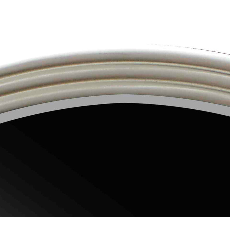 Carena Gray Round Mirror