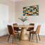 «Abstract Fish», ensemble de 1 reproduction d'art sur toile tendue sur toile-267460005