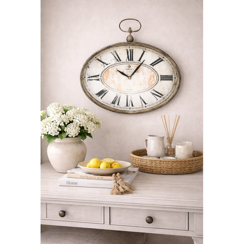 Metal Wall Clock