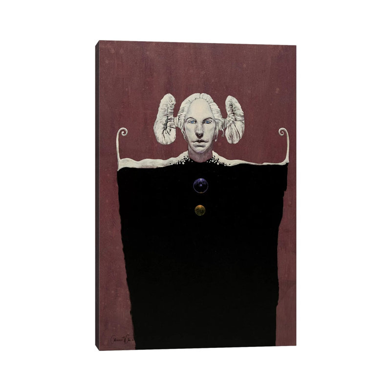 White Maiden by Lawrence Lee - Wrapped Canvas Gallery-Wrapped Canvas Giclée, 20.32 cm H x 30.48 cm W