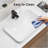 Ceramic Undermount Bathroom Sink 22.05" X 15.36" X 6.7" - White Porcelain Vessel Basin, Seamless Design For Vanity Countertop-1056954701