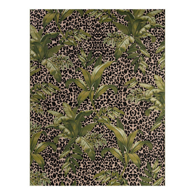 Asuna Green_Unique Loom Andromeda Outdoor Modern Rug