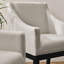 Fauteuil de salle à manger rembourré en tissu Alton-108298299