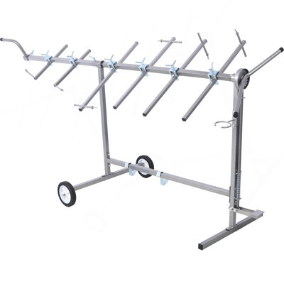 Auto Paint Stand Panel Hood Hanger Spray Rack Paint Rack, 360º Rotating Paint Rack Auto Paint Stand Panel Hood Hanger For Car Bumpers