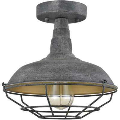 Plafonnier semi-encastré 10,23 po 1 lumières carnkrik