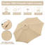 Parasol de marché 13 pi Lebron-1466972828
