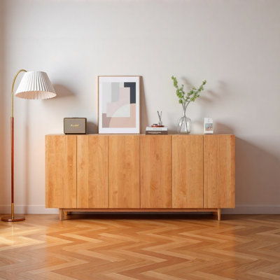 Simple and spacious storage cabinet