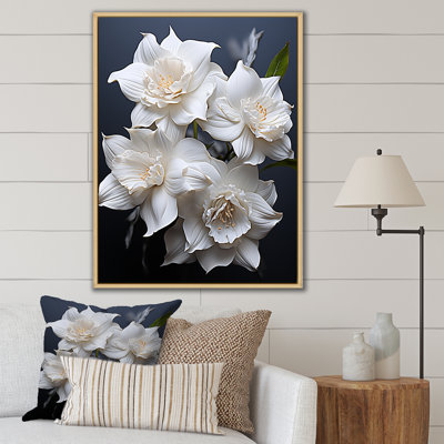 " White Daffodils "