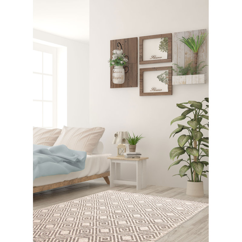Sienna Beige Rug 5'3" x 7'6"