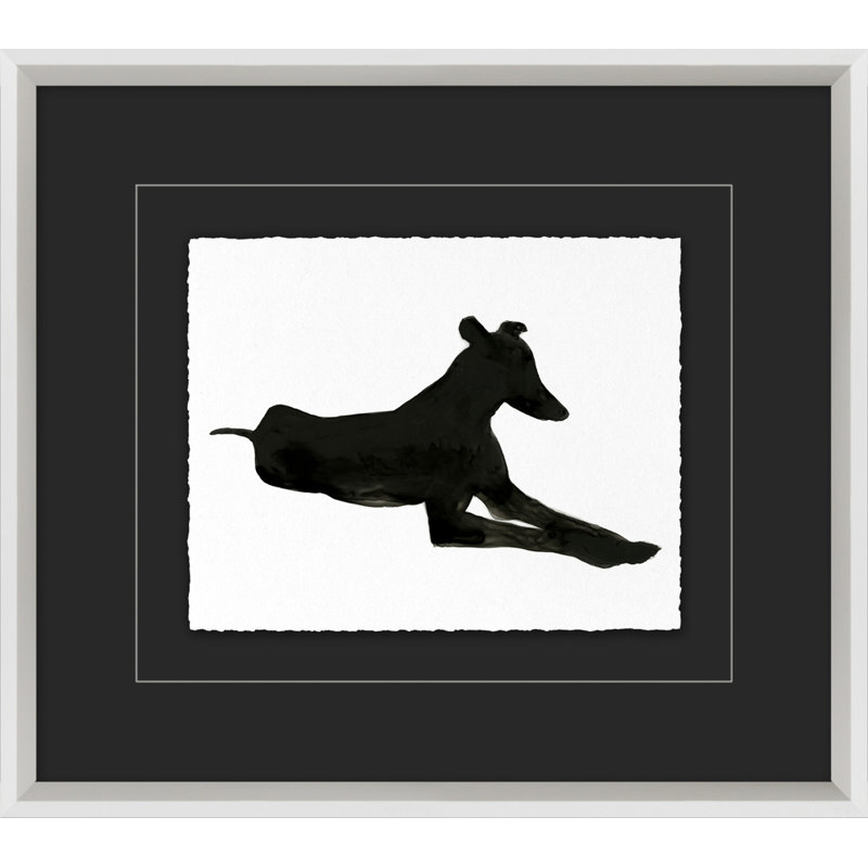 Lounging Dog Print