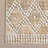 Úna Lattice SplashGuard Machine Washable Area Rug-365496243