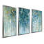 «I Love the Rain», ensemble de 3 reproductions encadrées sur toile-2033237593