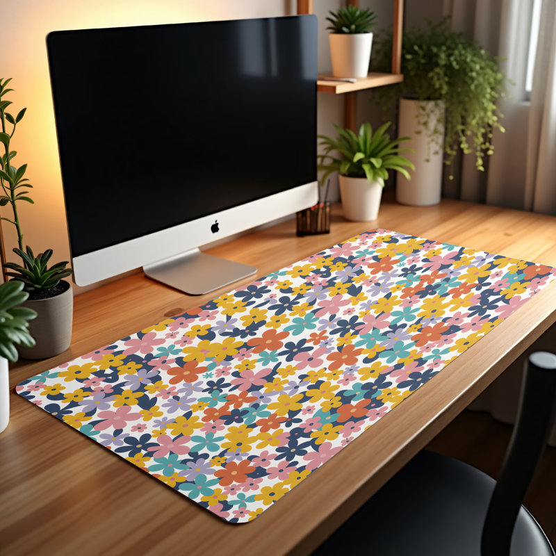Polyester Desk Pad, 31.5x15.5